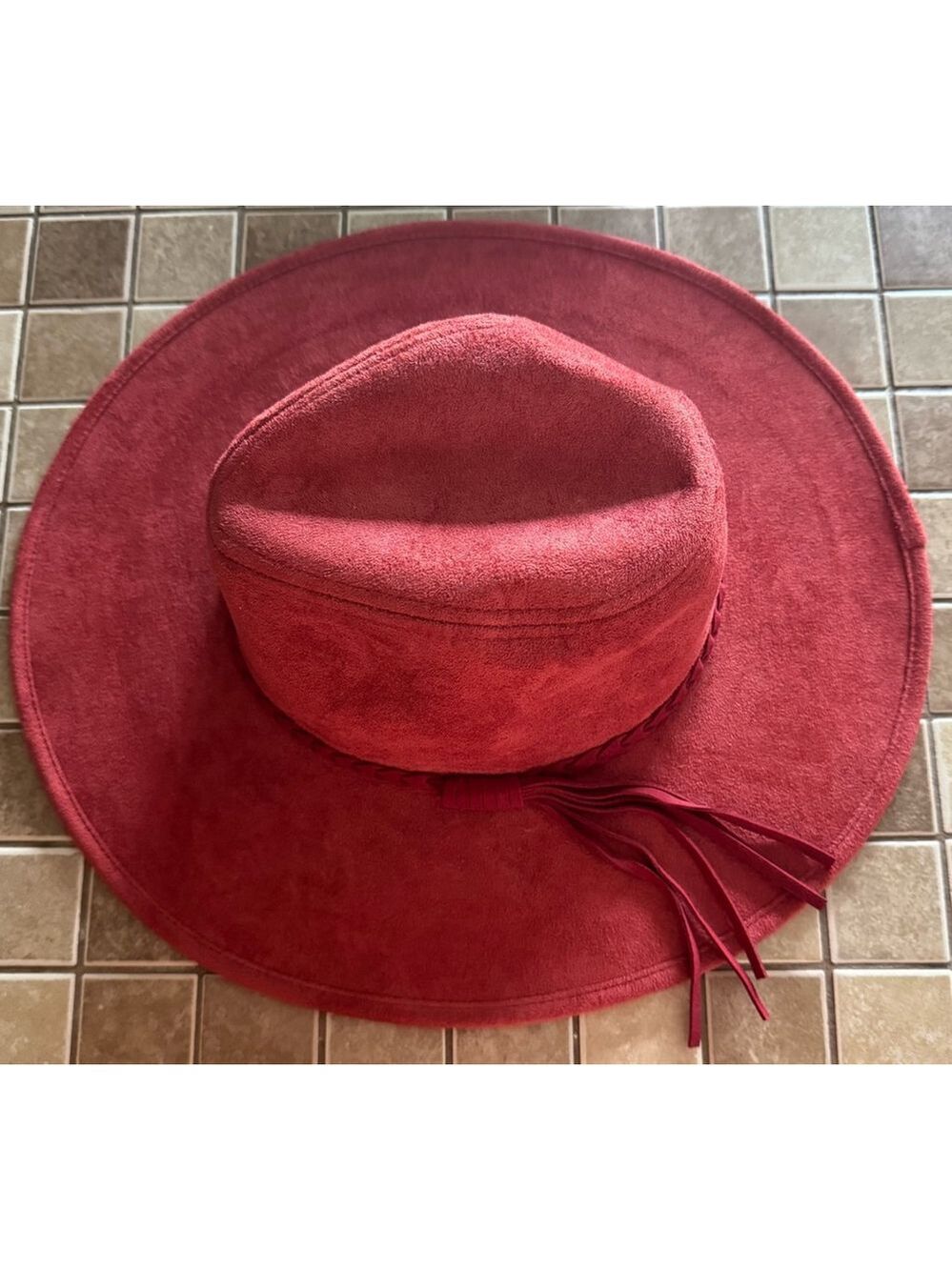 Women's Macchia di Ruggine Hat One Size Red